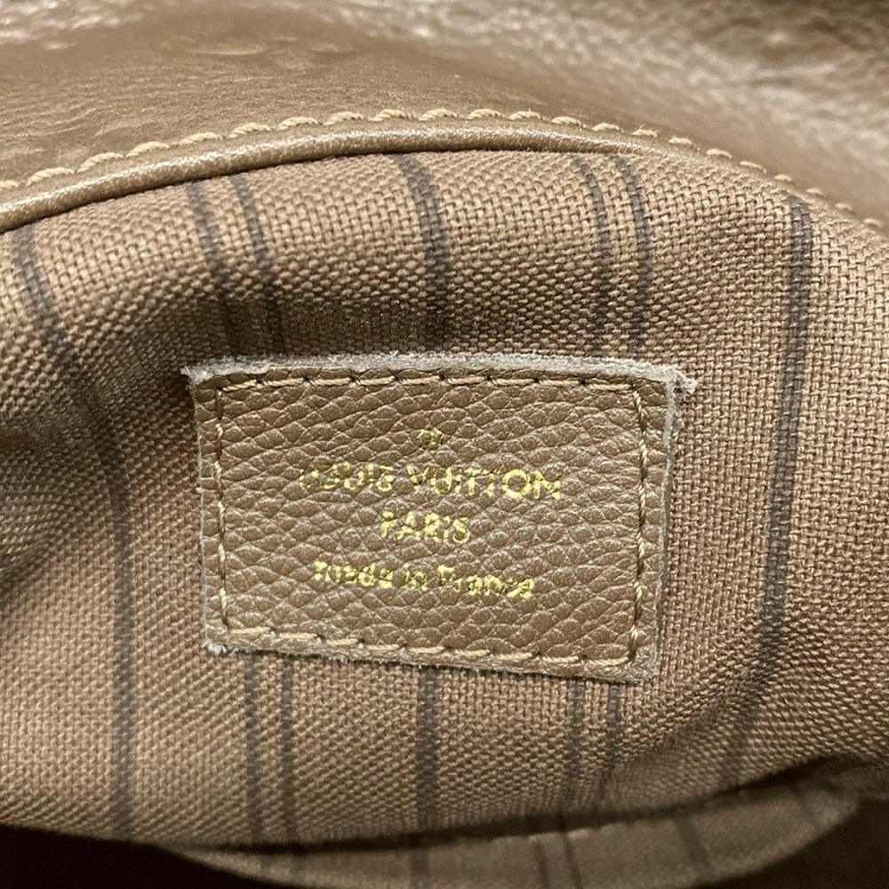 Authentic Louis Vuitton Artsy MM Terre Brown empreinte leather $3800 MSRP - Picture 4 of 14